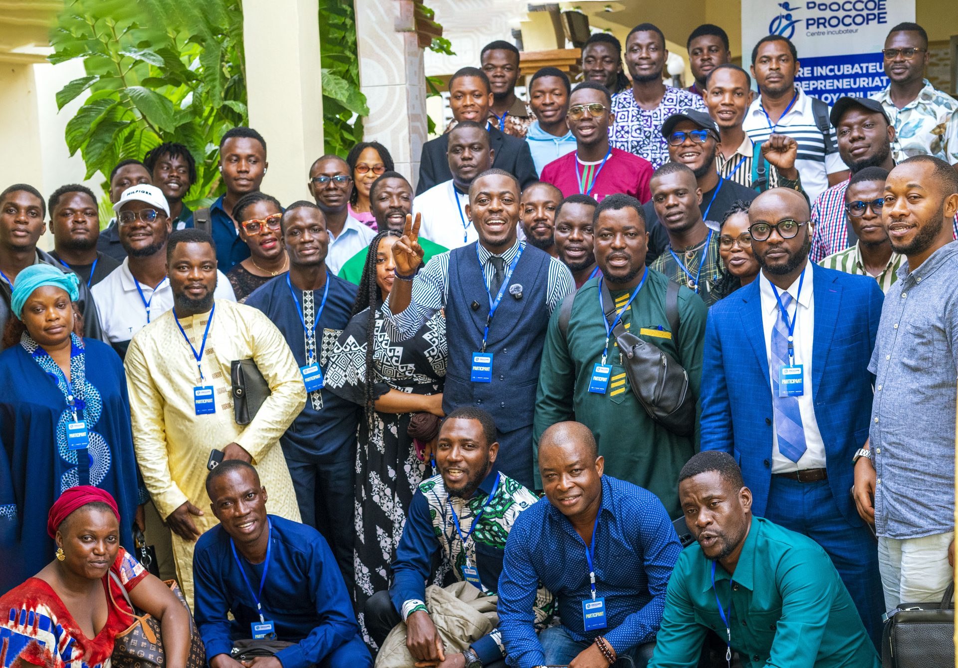 Groupe de participants à une formation PROCOPE Afrique