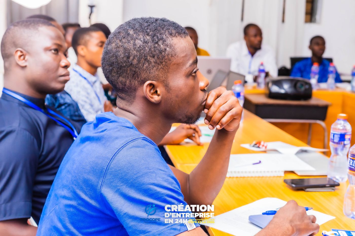 Participants concentrés lors d'une session PROCOPE à Lomé
